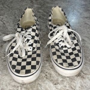 Checkered Vans!